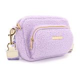 Teddy Dog Mom Bag - Lilac
