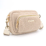 Teddy Dog Mom Bag - Sand