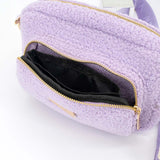 Teddy Dog Mom Bag - Lilac