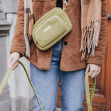 Teddy Dog Mom Bag- Green