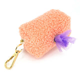 Teddy Dog Poop Bag Salmon, Back image