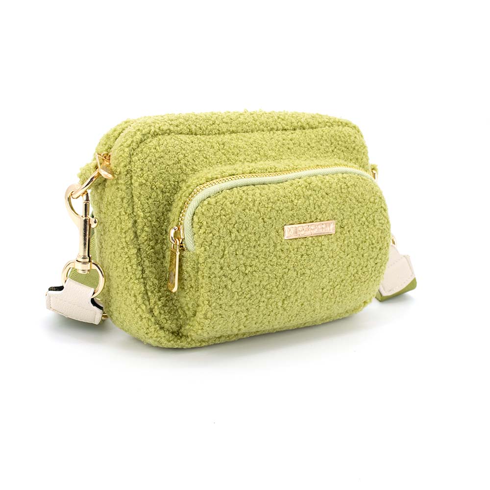 Teddy Dog Mom Bag- Green