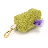 Teddy Dog Poop Bag Forest, back image